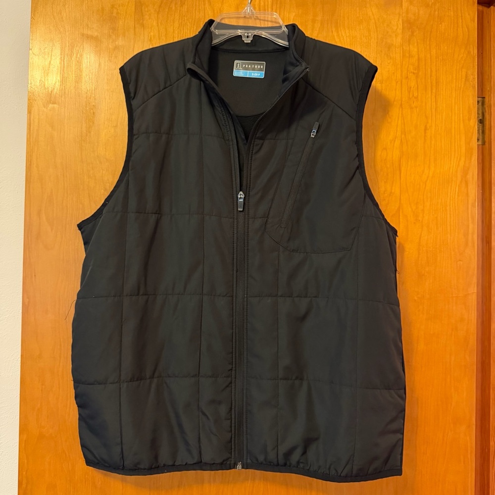 PGA Tour Men's Black Vest Size S
